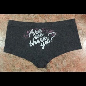 PINK Victoria’s Secret Are We There Yet? Shorts